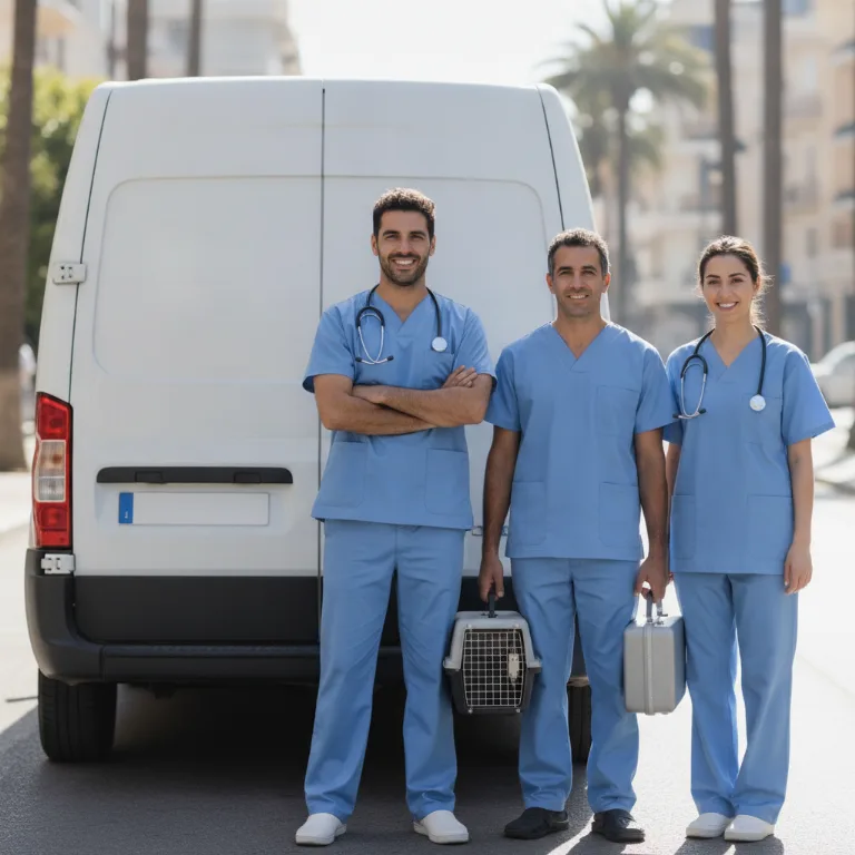Veterinario equipo en Fuenlabrada